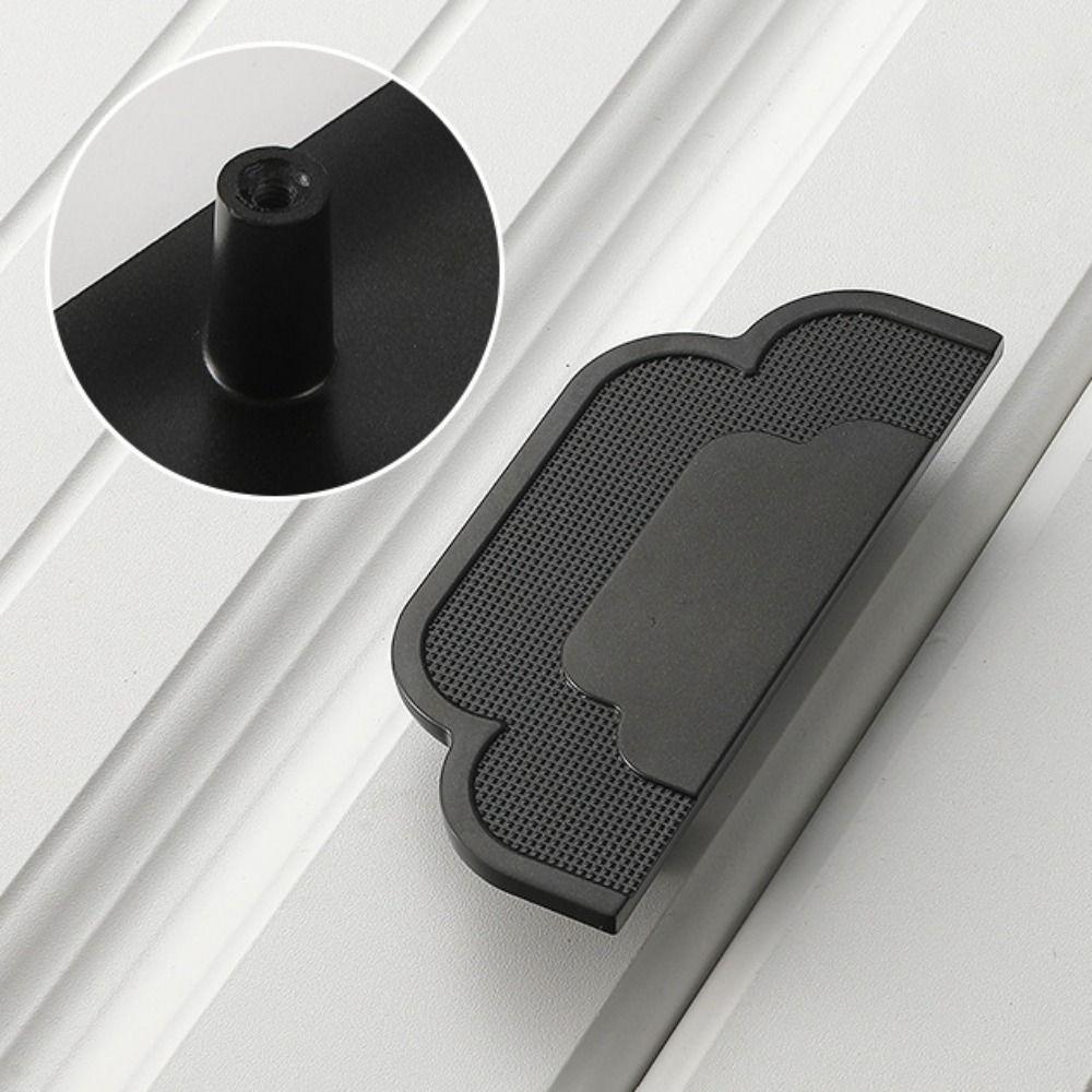 Многостильная полукруглая ручка, износостойкая, с двумя отверстиями, ручка для мебели из цинкового сплава, креативная ручка для шкафа, шкаф