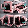 1/24 масштаб Benz G63 AMG модель автомобиля, игрушечный автомобиль из цинкового сплава со звуком и светом для детей, подарок для мальчиков и девочек