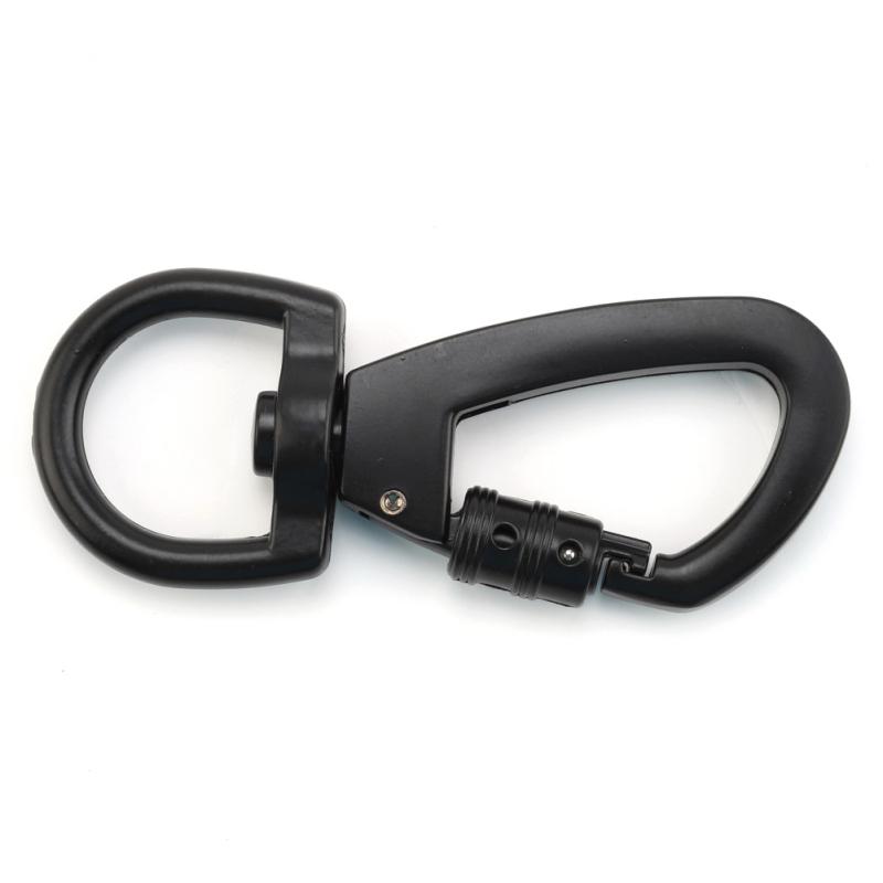 Многофункциональная пряжка D-типа, карабин с автоматической блокировкой и поворотным вращающимся кольцом для альпинизма на открытом воздухе, брелок, крючок для поводка для домашних животных, крючок
