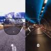 Металлические фотохромные солнцезащитные очки для мужчин и женщин, модные поляризованные солнцезащитные очки, стильные хамелеоновые антибликовые очки для вождения UV400