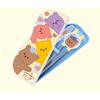 Ложка Leburn Cotton Bear + набор двуручных палочек для еды, разноцветные, ложка + палочки для еды