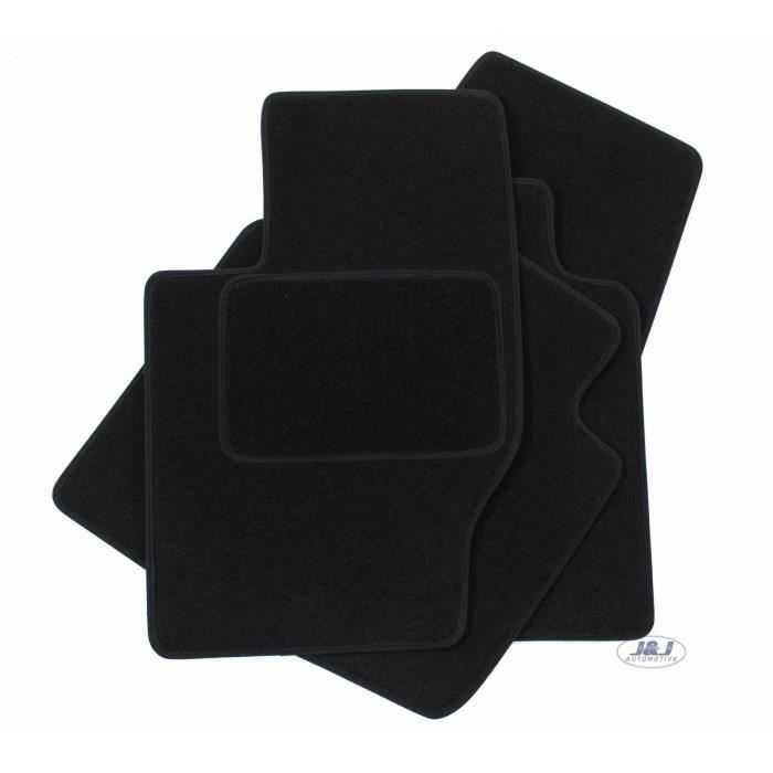 J&amp;J AUTOMOTIVE | Tapis De Sol Noir Velours Sur Mesure Pour Jeep Grand Cherokee 2005-2010
