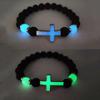 Светящийся в темноте светящийся браслет с крестом светящийся браслет ручной работы в стиле ретро браслет для вечеринки