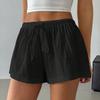 Women's Summer Drawstring Elastic Waist Casual Sports Shorts