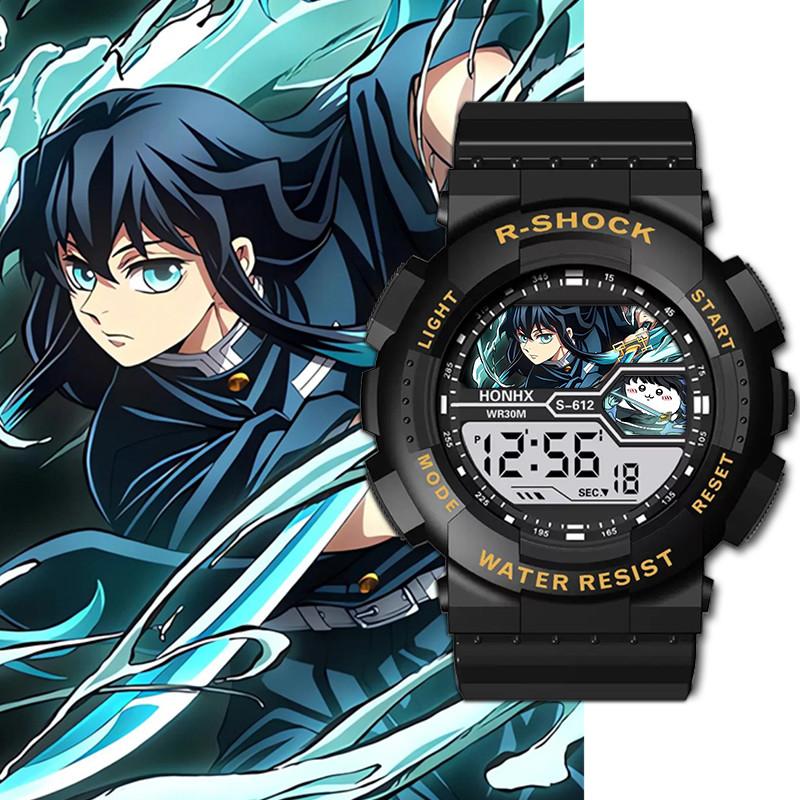 Аниме Клинок, рассекающий демонов Наручные часы Агацума Зеницу Незуко Тандзиро Кварцевые часы Подарок
