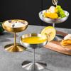 Ice Cream Cup 304 Stainless Steel Cocktail Cup Pudding Cup Snowball Salad Dessert