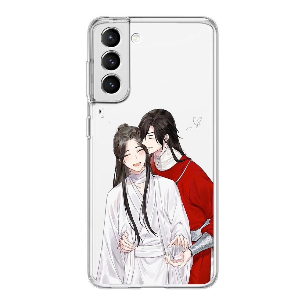 Чехол для телефона Heaven Official Blessing TGCF для Samsung Galaxy S23 S22 Ultra S20 S21 FE 5G S10 S10E S9 S8 Plus 4G, мягкий прозрачный чехол