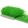Colorful 8-10 CM 1/5/10 Meter Ostrich Feathers Trim Plumes Ribbon For DIY Wedding Dress Decoration Crafts Accessories Party Clothing
