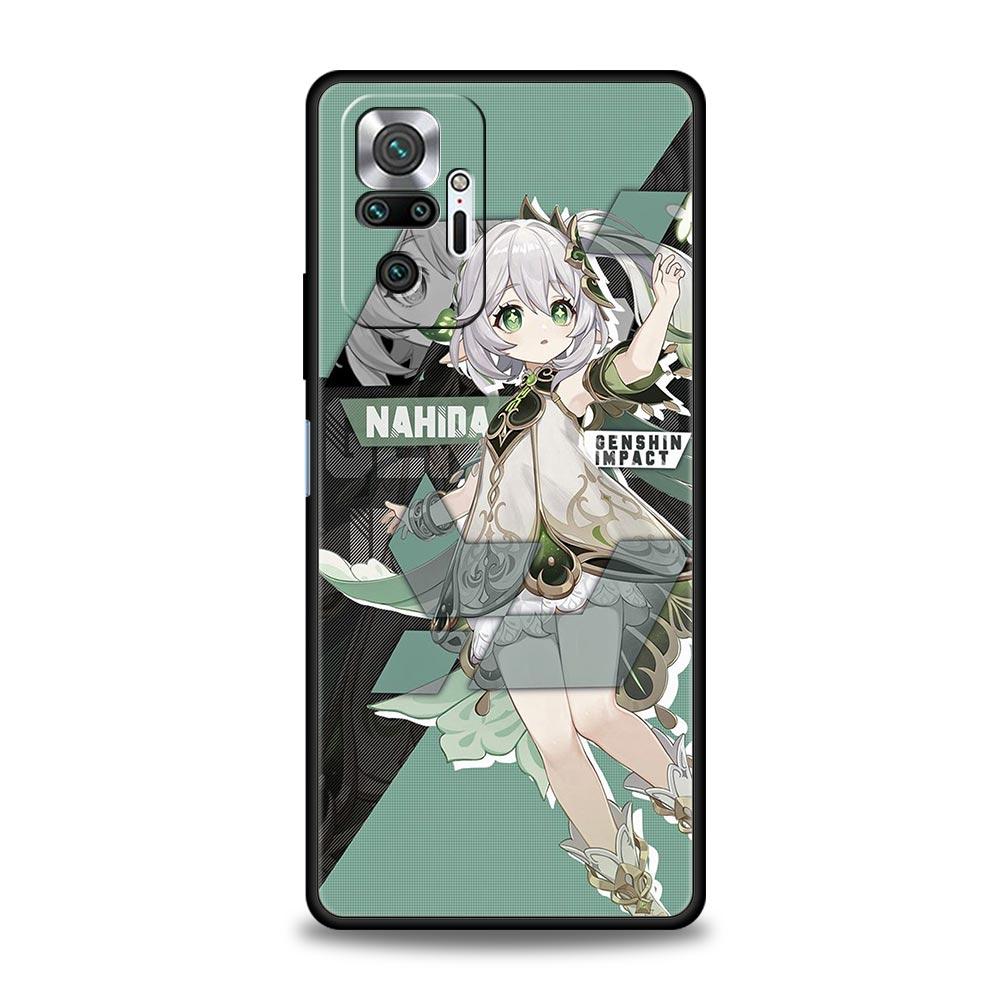Роскошный чехол для телефона Hu Tao Genshin Impact для Xiaomi Redmi Note 12 11 10 Pro Plus 9S 9 8 7 9T 8T 9C 9A 5G K40 Gaming Soft Cover