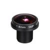 1.8mm Fisheye Lens HD 5.0 Megapixel IR  Mount 1Celsius2.5  F2.0 For CCTV IP Camera 180 Degree Wide Viewing Angle Panoramic CCTV Camera Lens