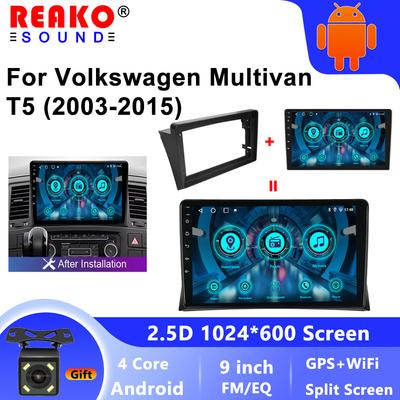 9-дюймовый Carplay Android Auto Car Radio для VW Volkswagen T5 Multivan Навигация Мультимедийный Плеер Авторадио