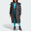Adidas X Stella McCartney Truenature Длинная стеганая куртка женская куртка черная HZ9130