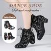 Женские бальные туфли для танго, танцевальные кроссовки, женские современные туфли для латинских танцев для девочек, высокие туфли для латинских танцев