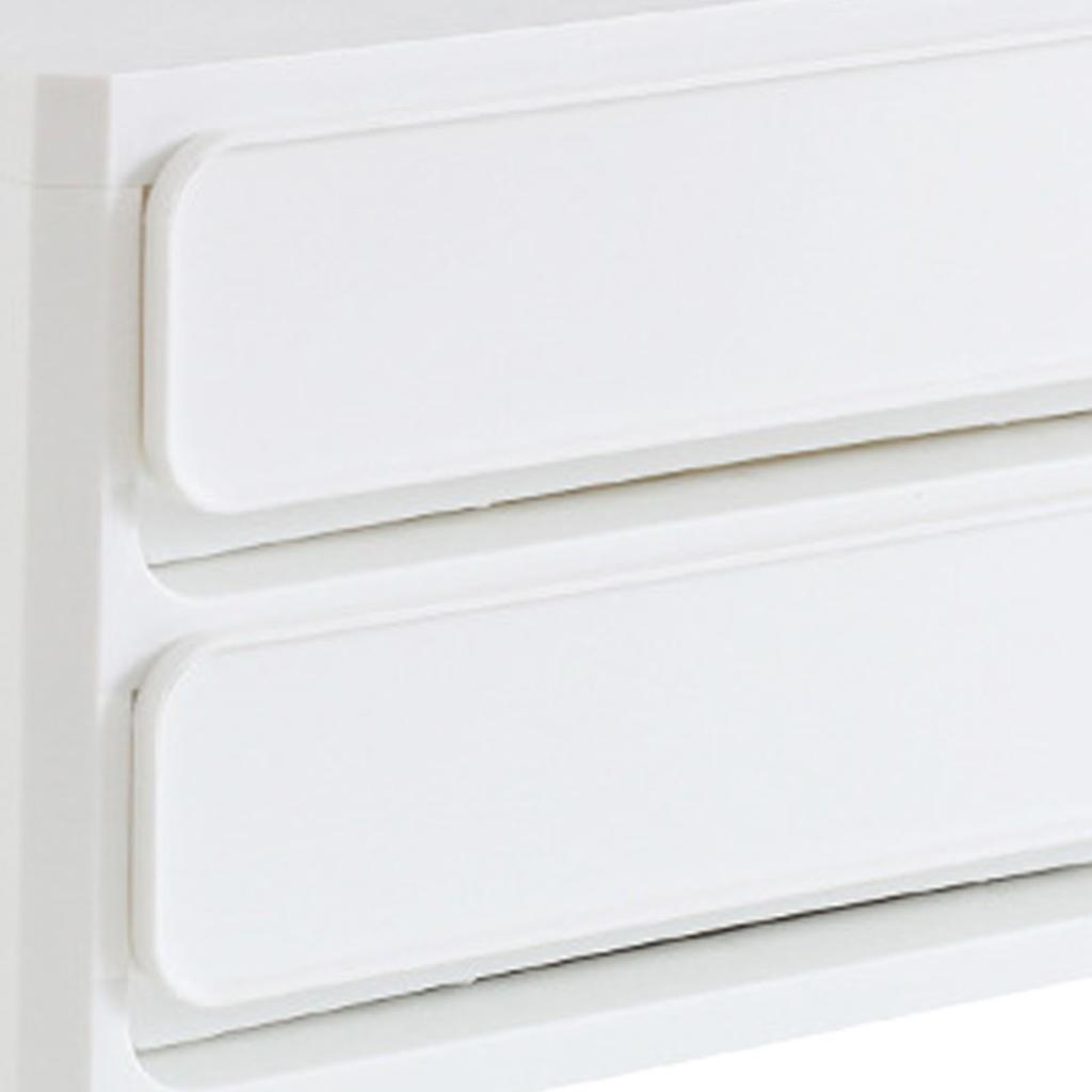 Storage Drawer Multi Layers Stackable Dustproof Desktop Storage Box Organizer for Student Dormitory Home Cosmetics 3