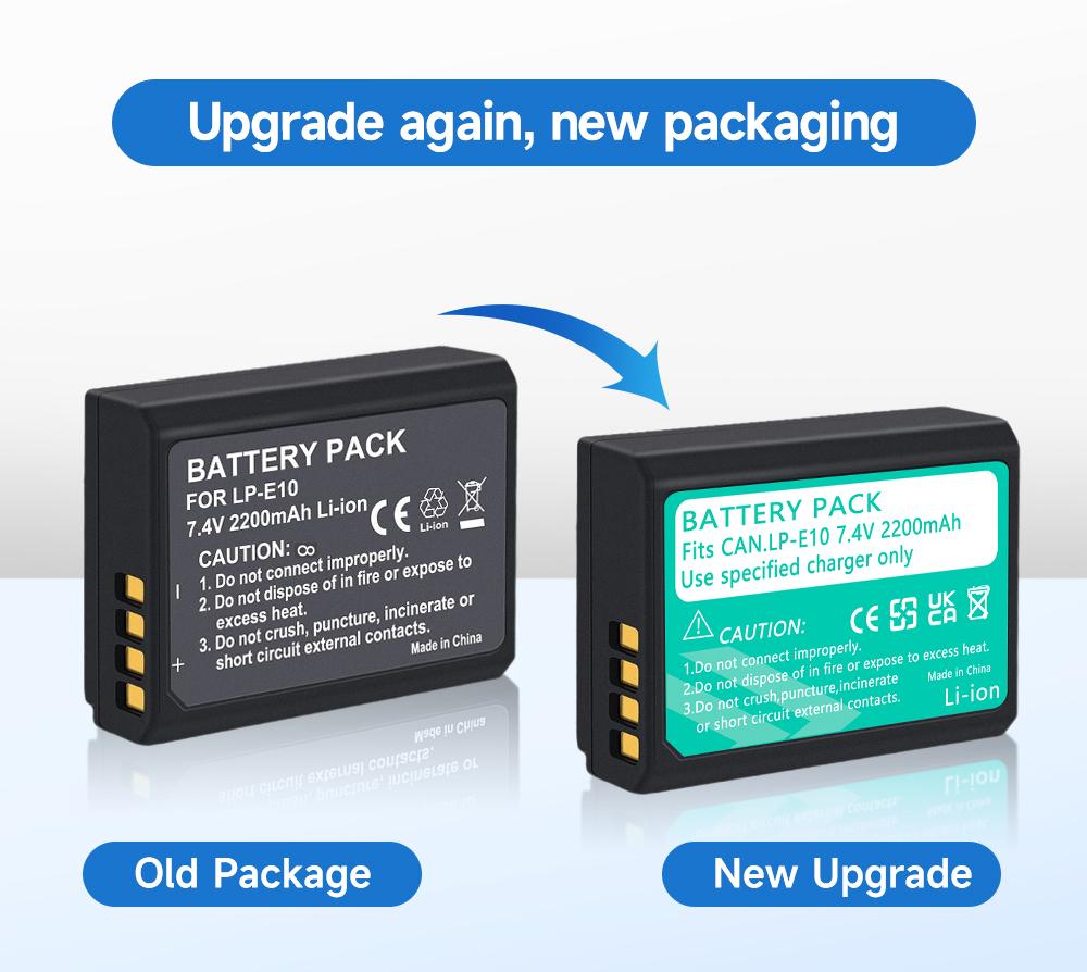 Cityork LP E10 LP-E10 lp e10 Аккумуляторы и зарядное устройство для ЖК-дисплея для камер Canon EOS 1100D 1200D 1300D Kiss X50 X70 X80 Rebel T3 T5 T6