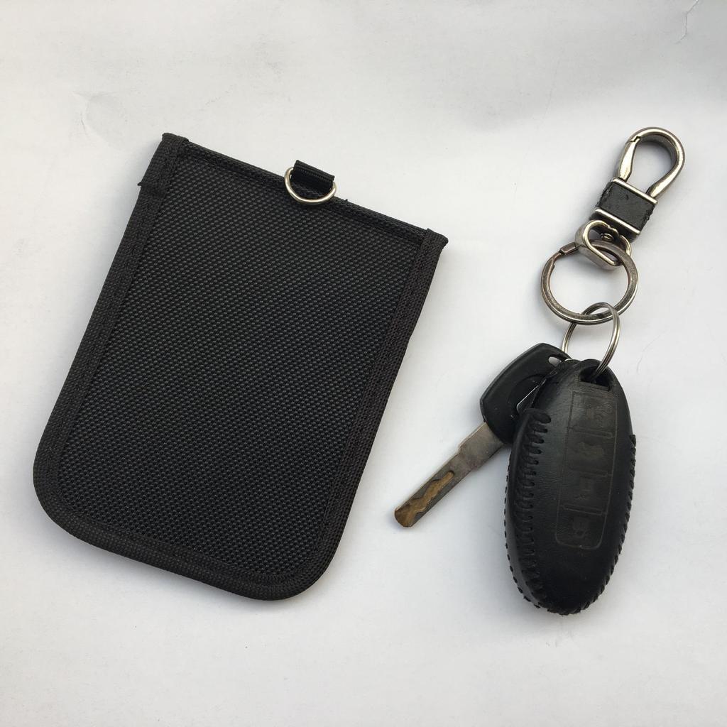 Защита от RFID Ключ от машины и Сумка для блокировки мобильного сигнала