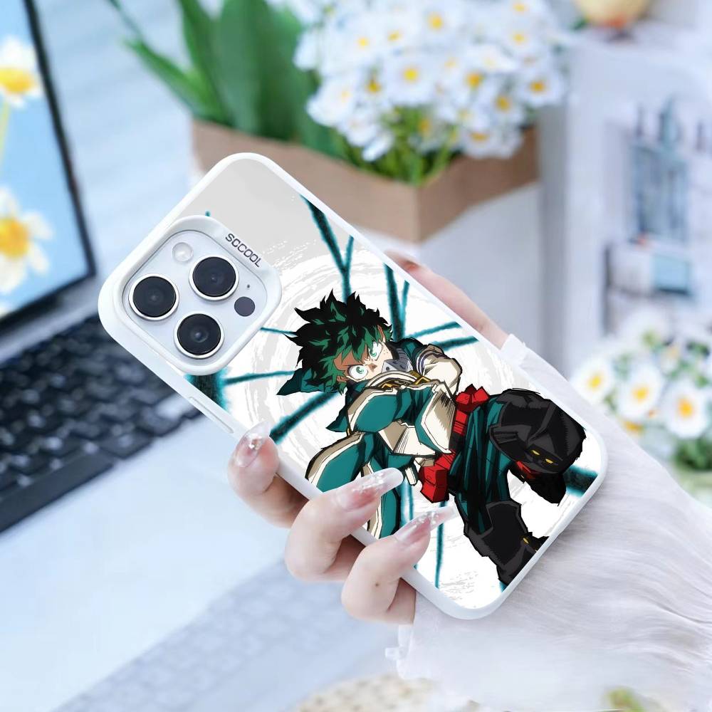 Чехол для телефона Katsuki Bakugo p-Hero Academia Для iPhone 17,16,15,14,13,12,Pro MAX Черный Матовый Ударопрочный Чехол