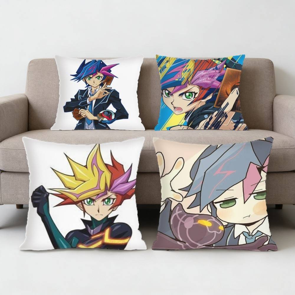 YuGiOh VRAINS Cool Pillow Case Sofa Living Room Bedroom Headboard Backrest Cushion Square Cushion Nap Time