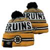 Autumn and Winter New Tide European and American Football Knit Hat Warm woolen hat Trendy men's and women's pullover hats