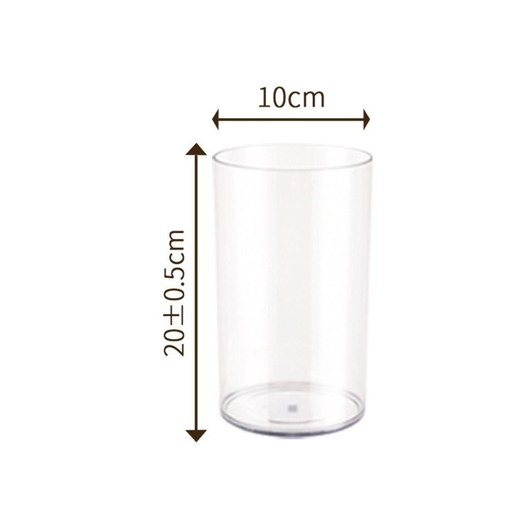 Acrylic Flower Vase Modern Deep Water Flower Pot Household Flower Bucket  Living Room
