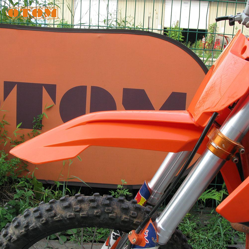 OTOM Motorcycle Front Fender Mudguard Splash Mud Guard Plastic Protector Cover Shield For KTM SX SXF XC XCF 250 450 2016-2018