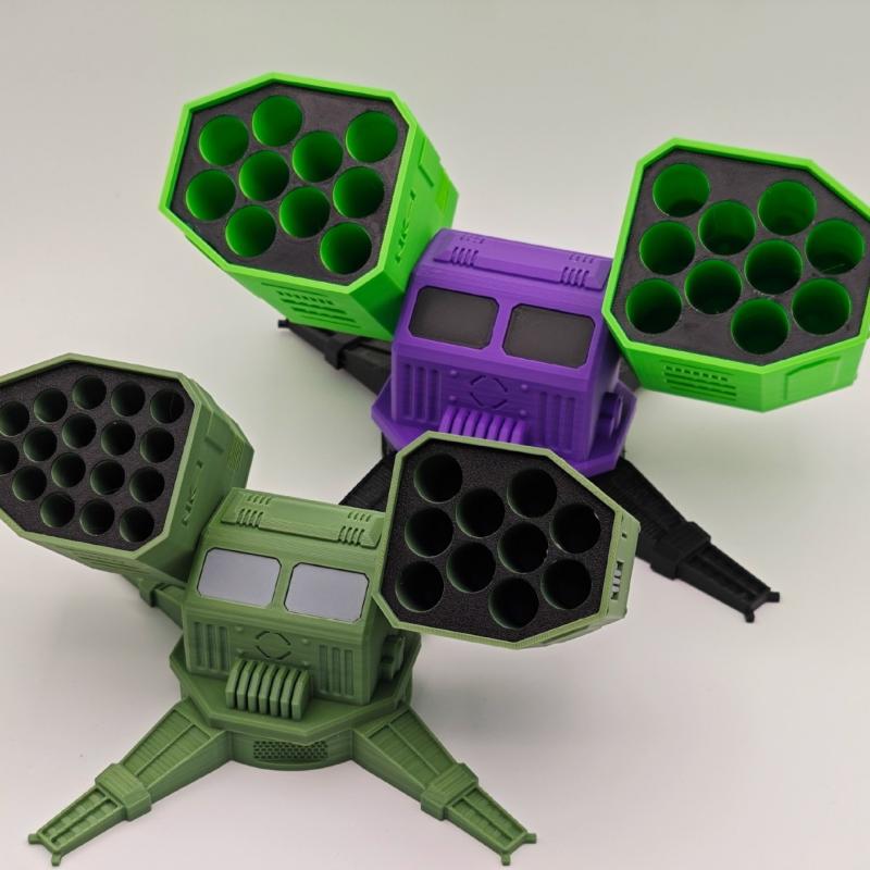 1Pcs Creative Desktop Ornament 3D Printed Battery Organizer With Aa/Aaa/18650 Storage Functional & Decor