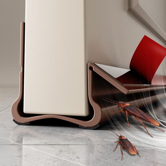 Door Bottom Sealing Strip Under-Door Sweep Weather Stripping Light Noise Dust Blocking Windproof Door Stopper Door Bottom Gap Filler Strip