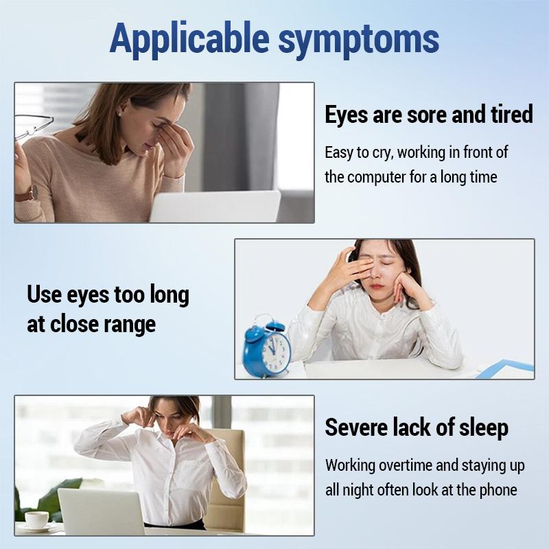 9 режимов массажер для глаз магнитная терапия вибратор умный инструмент для массажа глаз удаление снимает усталость массаж глазного яблока забота о здоровье