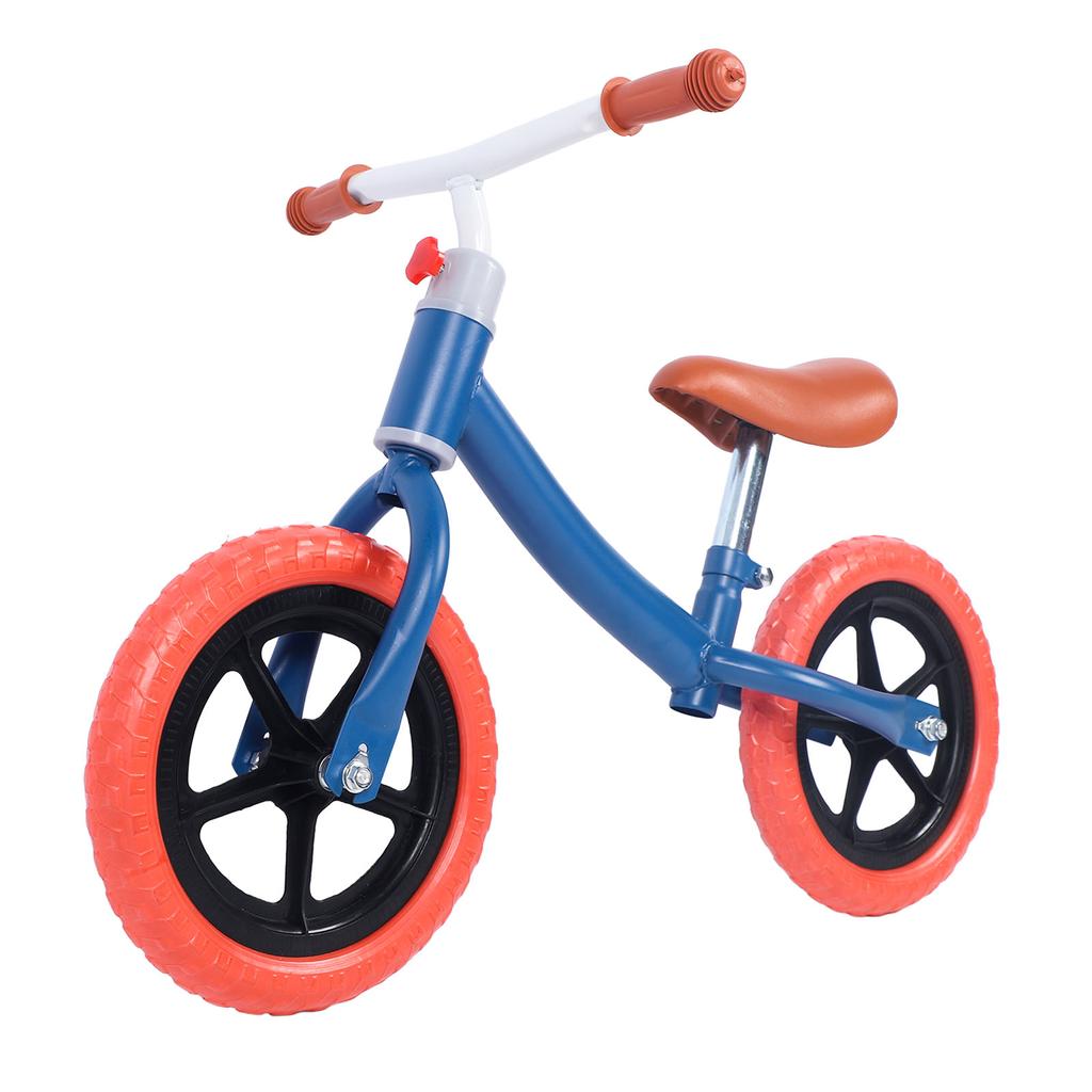 Toddler First Bike for 2 To 6 Year Old High Carbon Steel Steady Balancing Kids Push Bike with 2