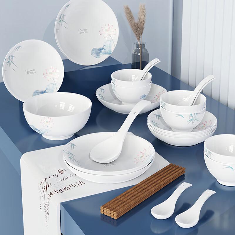 Набор столовой посуды Corelle Bamboo Lotus из 10 предметов