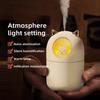 USB Humidifier Large Capacity 2 Spray Modes Auto Off Low Noise Cat Shape Air Humidifier Essential Oil Diffuser with Night Light