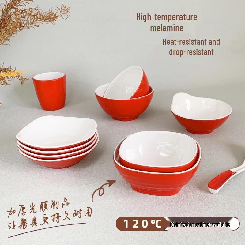 Melamine Square Seasoning Dish