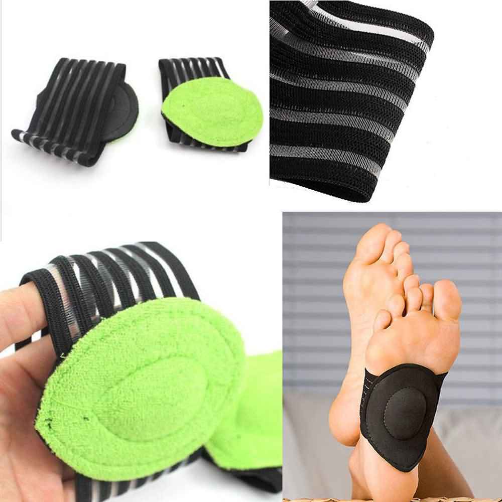 Practical Plantar Fasciitis Absorb Shock Cushion Pad Foot Arch Support Non-Slip Sole Heel Pain Aid