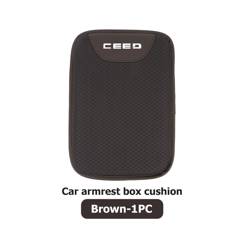 AABIW1 Car Center Console Box Ice Silk Protector Pad Armrest Pad Non-slip Mat For KIA Ceed Rio K5 K2 Optima Cerato Venga Sedona Forte