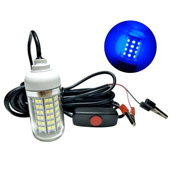 MUQZI спортивный аксессуар 12 В 15 Вт супер яркий подводный 108 светодиодный светильник для ночной рыбалки, привлекающий рыбу