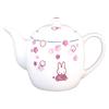 Dick Bruna "Miffy" Teapot, Approx. 630ml, Honoka (Flower) Design, Made In Japan, 418114