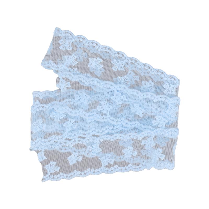 1/2M тканевая лента подарочная упаковка волнистая кромка лента кружевные аксессуары вышивка волнистый край DIY головной убор полое кружево ручная работа 4 см