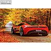 Алмазная картина 5D DIY Алмазная вышивка Красный автомобиль Мозаика Картина Rhinestone Decor Главная Подарок