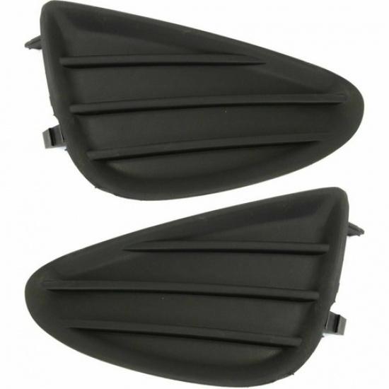 Left & Right Fog Light Cover Set For 2012-2014 Toyota Yaris TO1039155 TO1038155