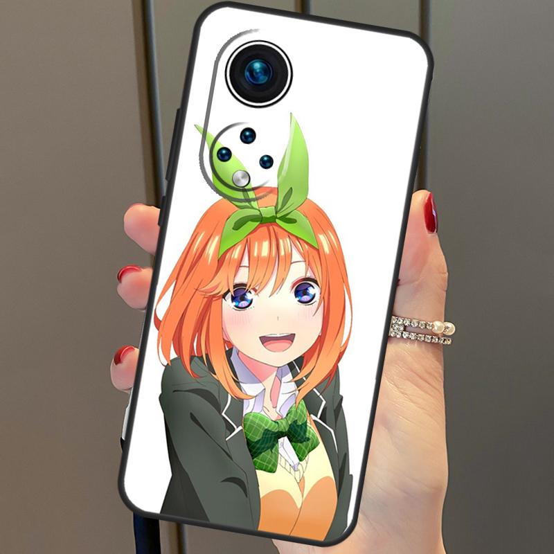 Чехол Itsuki Nino Yotsuba Nakano для Honor 50 Lite, чехол для Huawei P20 P30 P40 Pro Nova 9 5T P Smart 2021 8X 9X 10i