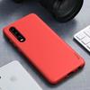 Case for Your Huawei P30 In Matte Red Wheat Straw TPU