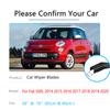 Для Fiat 500L 2014 ~ комплект передних и задних щеток стеклоочистителя, резак для очистки резины, лобовое стекло, ветровое стекло