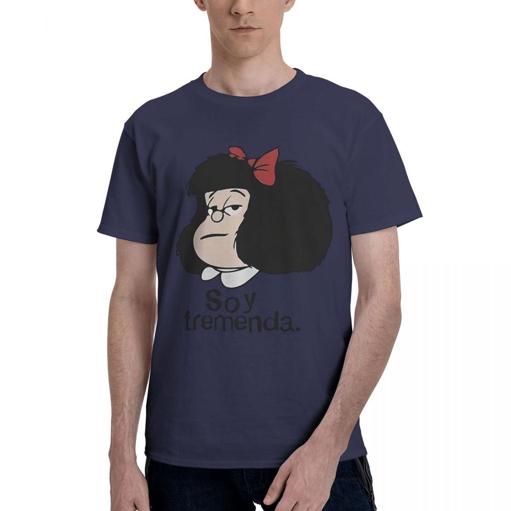 Mafalda 100 Cotton Casual Breathable Confortable T Shirt New Gifts And TShirts Men TShirt