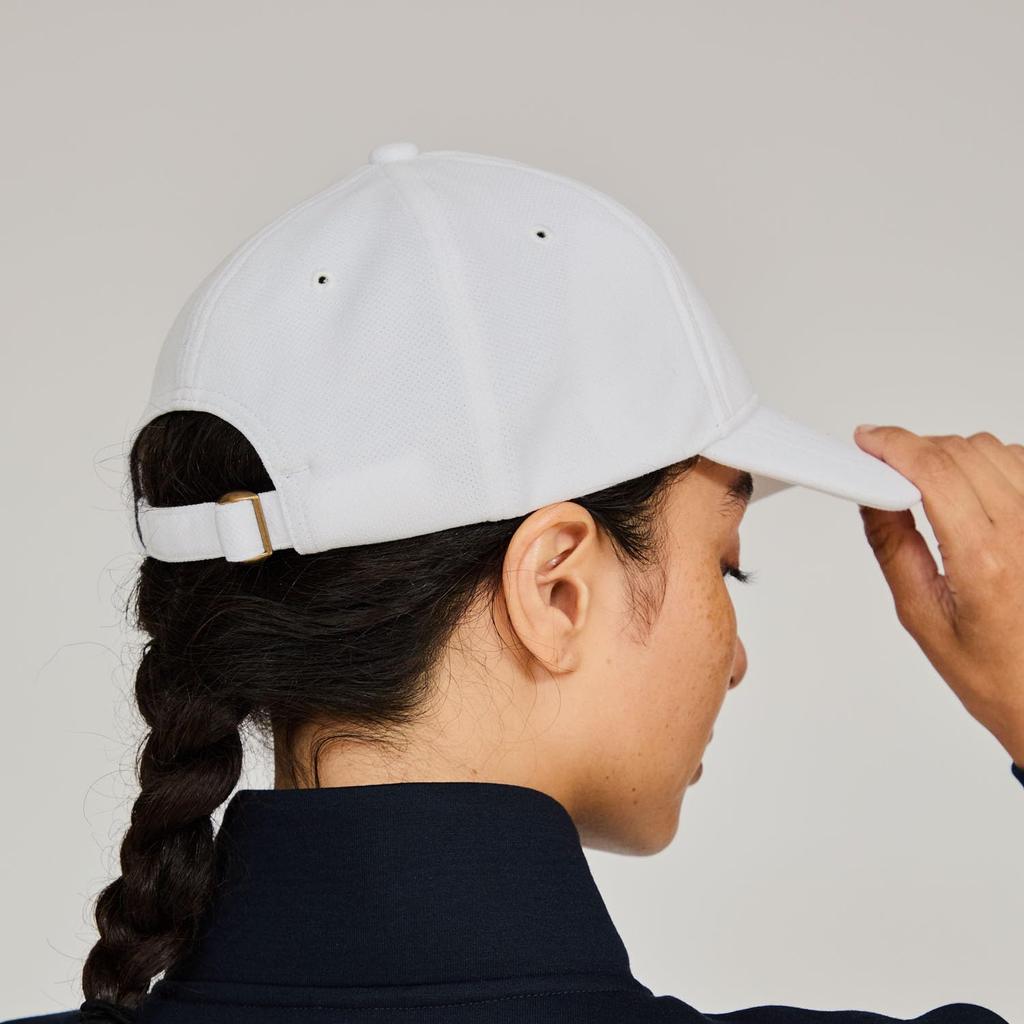 Champion Hat, Heat Shielding, Script Logo, Women's Cap, CW-BG702C, Off-White