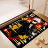 Красивый ковер с узором Jujutsu Kaisen - Нескользящий кухонный и уличный ковер, Декор для дома и спальни, Подарок на день рождения
