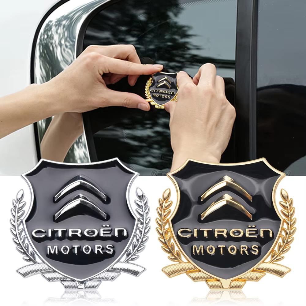 Металлический Значок Наклейка Декор Окно Багажник Автомобиля для Citroen C1 C2 C3 C4 C5 C-ELYSEE Aircross Picasso Sega Cactus Berlingo