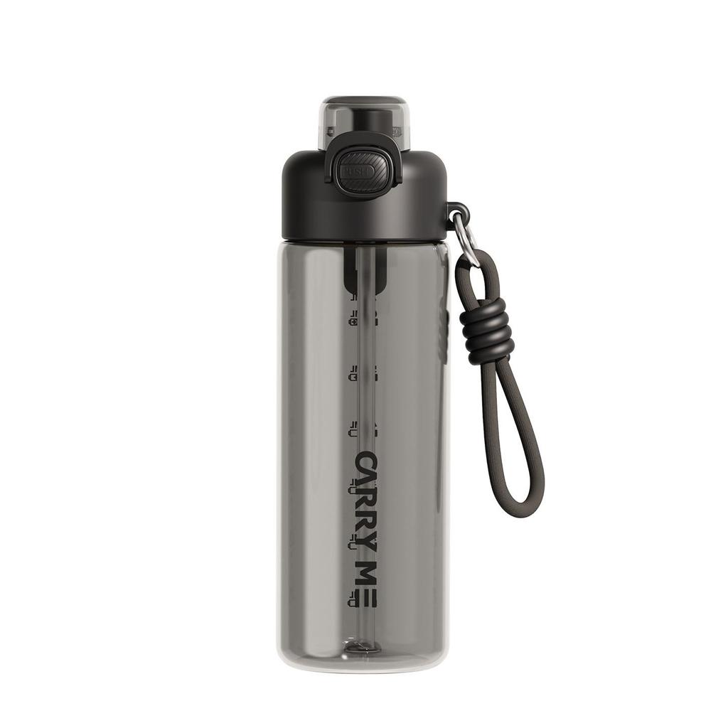 Second Gen Double Drink Spray Sports Cup: Stylish Summer Straw Bottle