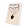 Wooden DIY Kalimba Kit, Hand-Painted Thumb Piano with 10 Picks, African Finger Piano, Safe Materials, Kindergarten Toy, Develops Creativity (Assorted