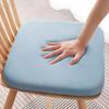 Memory Foam Seat Cushion with Ties Slow Rebound Fours Seasons Non-Slip Washable Cover Elastic Car Home Office Chair Square Sitting Mat Pad