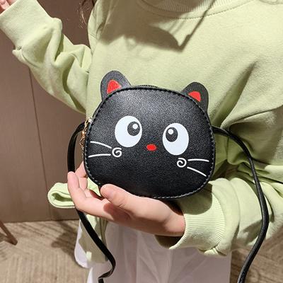 Мультяшная детская сумка, модная, милая, с котом, сумка через плечо, кошелек для монет, милые ручные сумки для мальчиков и девочек, мини-сумки через плечо
